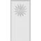 Ekena Millwork Standard Foster Flower Plinth Block With Rounded Edge, 3"W x 6"H x 1"P PBP030X060X100FOS11 - alternate 3